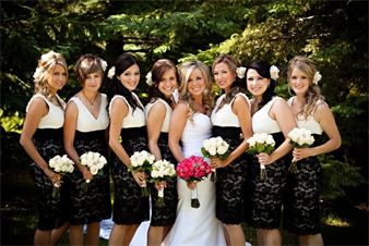 white and black wedding2